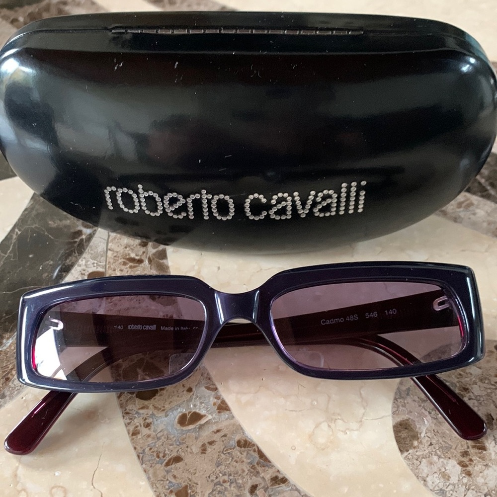 New Roberto Cavalli Rectangular Sunglasses